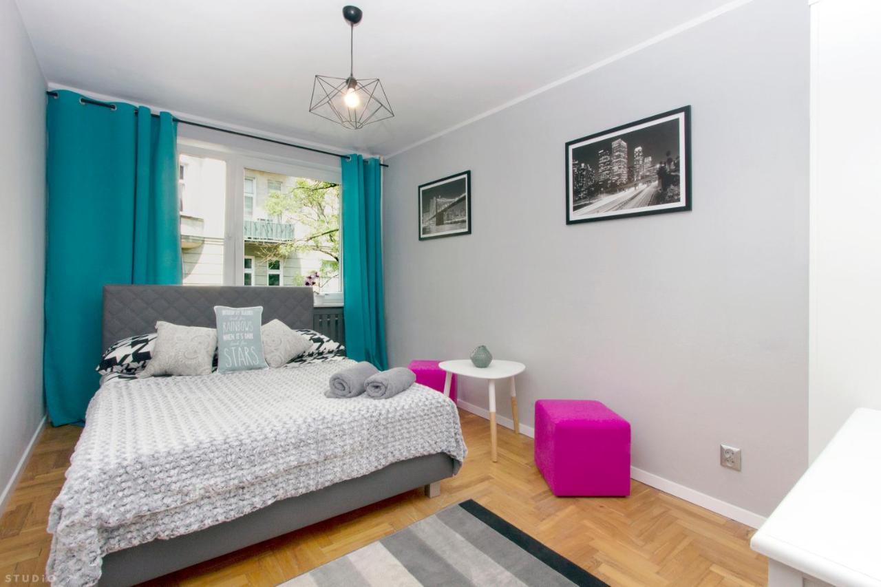 Clicktheflat Hoza Street Apart Rooms Warsawa Bagian luar foto