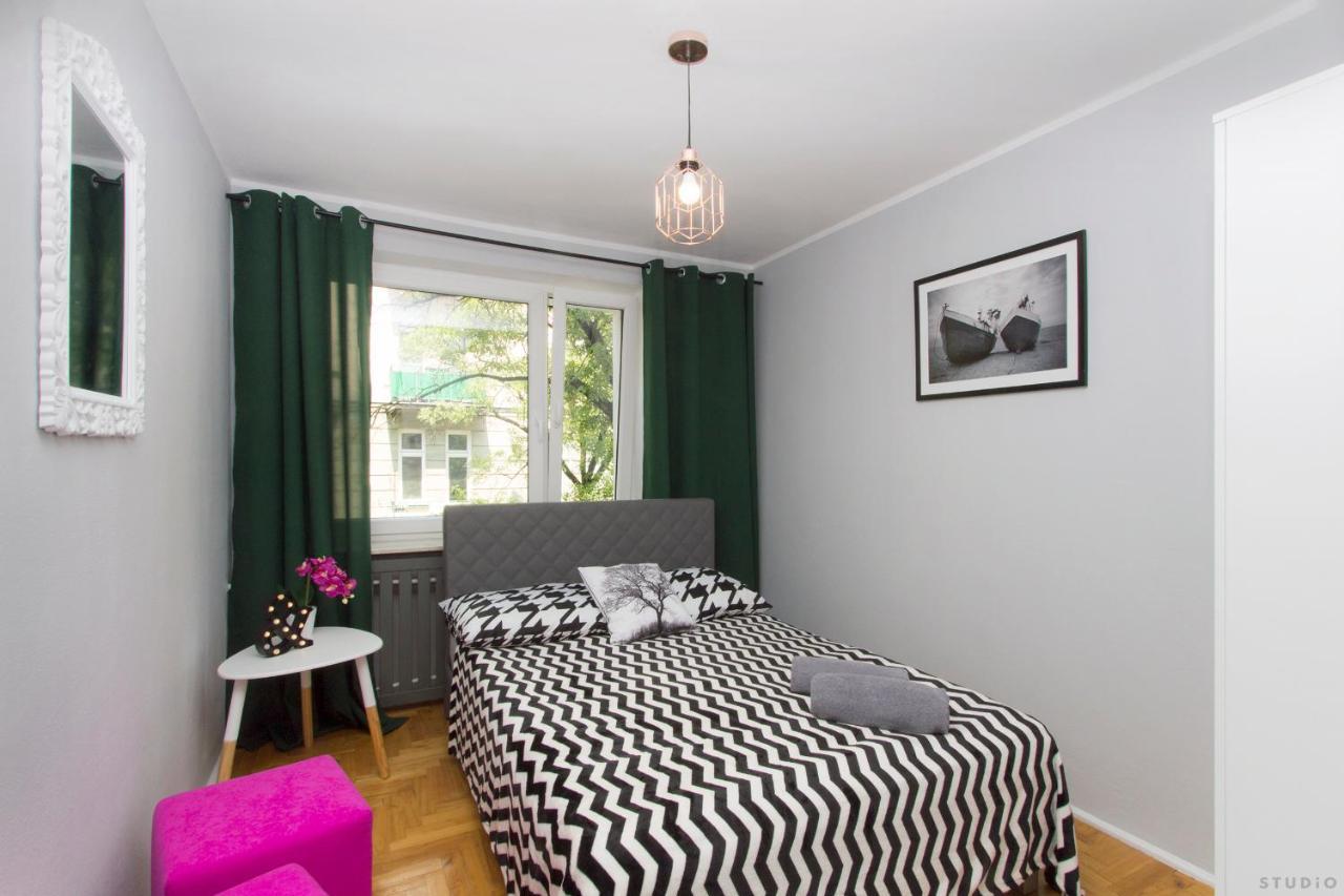 Clicktheflat Hoza Street Apart Rooms Warsawa Bagian luar foto